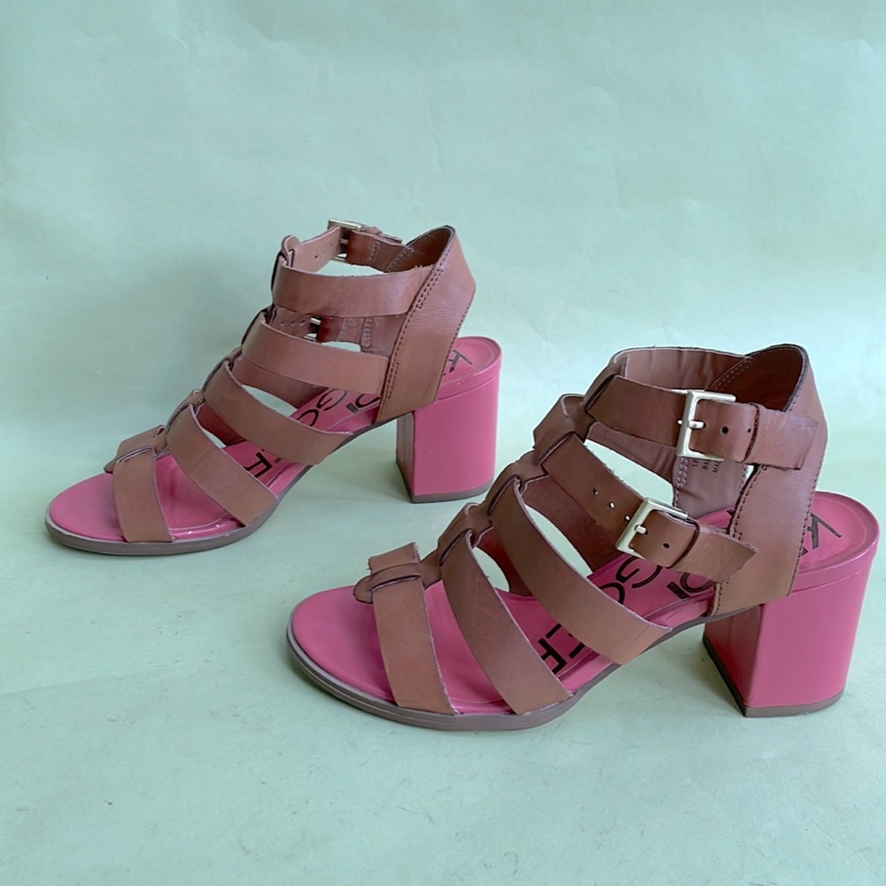 Caramel/peach Kelsi Dagger leather shoes